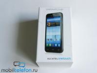 Alcatel One Touch smartphone - reviews and review